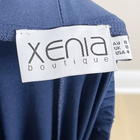 Xenia The Perfect Date Multiway Maxi Dress Blue 4 - Picture 7 of 15